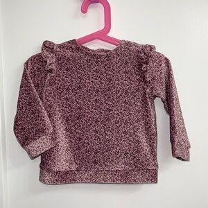 NEXT BABY UK PURPLE SOFT SWEATER size 9-12 months